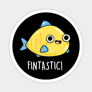 Fintastic Cute Fish Pun Magnet